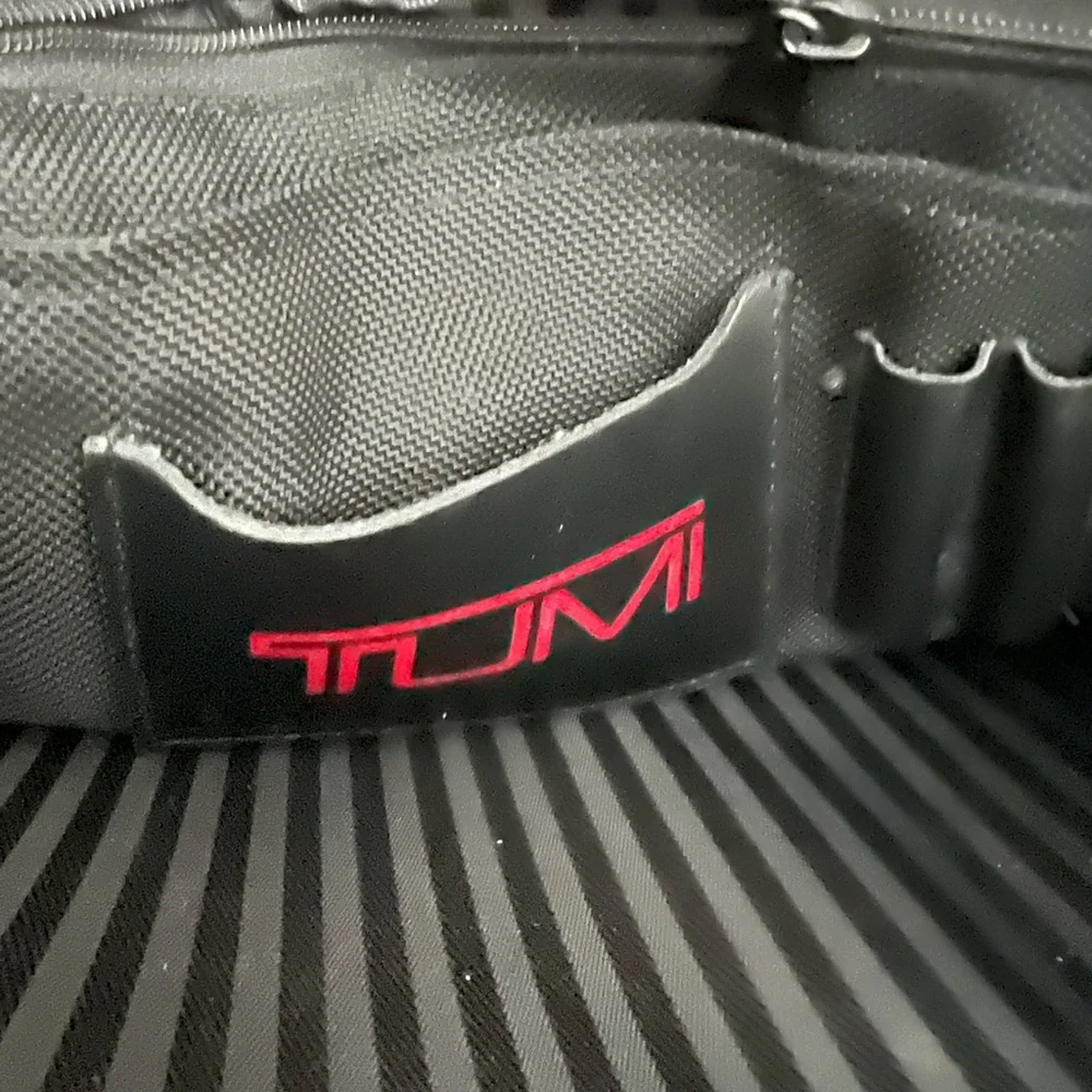 Tumi Alpha Expandable Organizer Laptop Briefcase
